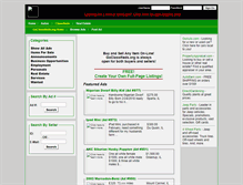 Tablet Screenshot of goclassifieds.org